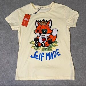 RedFox "Self Made" NWT Embroidered Shirt